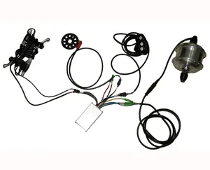 Écran de contrôleur de moteur de petite taille et kit de conversion de vélo électrique Offre Spéciale d'accélérateur, kit de vélo électrique bon marché