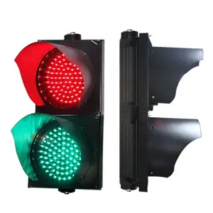 厂家直销价格交通信号灯红色/绿色220V交流Led交通灯中国制造出售