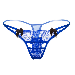 Pizzo con fiocco carino Sexy giovani ragazze trasparenti perizoma <span class=keywords><strong>mutandine</strong></span> per la <span class=keywords><strong>vendita</strong></span> - Product Image 6
