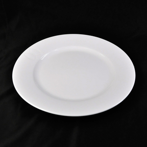 Campione disponibile con Logo personalizzato ristorante Hotel sfuso in gres porcellanato <span class=keywords><strong>fatto</strong></span> <span class=keywords><strong>a</strong></span> <span class=keywords><strong>mano</strong></span> set da cena in ceramica piatto bianco opaco - Product Image 4