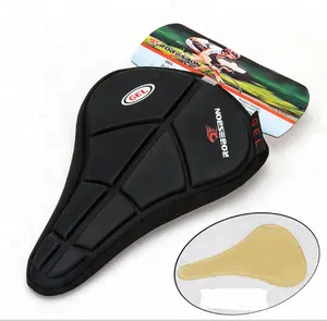 15021 ROBESBON Breathable Cycling Bicycle Silicon Seat Pads Bike GEL Saddle Cover