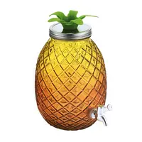 Buy Wholesale China 10l Pineapple Glass Beverage Dispenser For