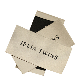 Etiqueta de Ropa Personalizada con Logotipo de Diseñador, Etiqueta de Tela de Damasco de Poliéster, Etiqueta de Cuello con Talla, Etiqueta Decorativa Tejida para Camisas - Product Image 5