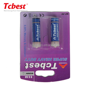 1,5 V <span class=keywords><strong>AA</strong></span>/AAA/ R6P/ UM4 Batería de celda seca de zinc y carbono resistente-Chaqueta adhesiva de aluminio Marca OEM - Product Image 4
