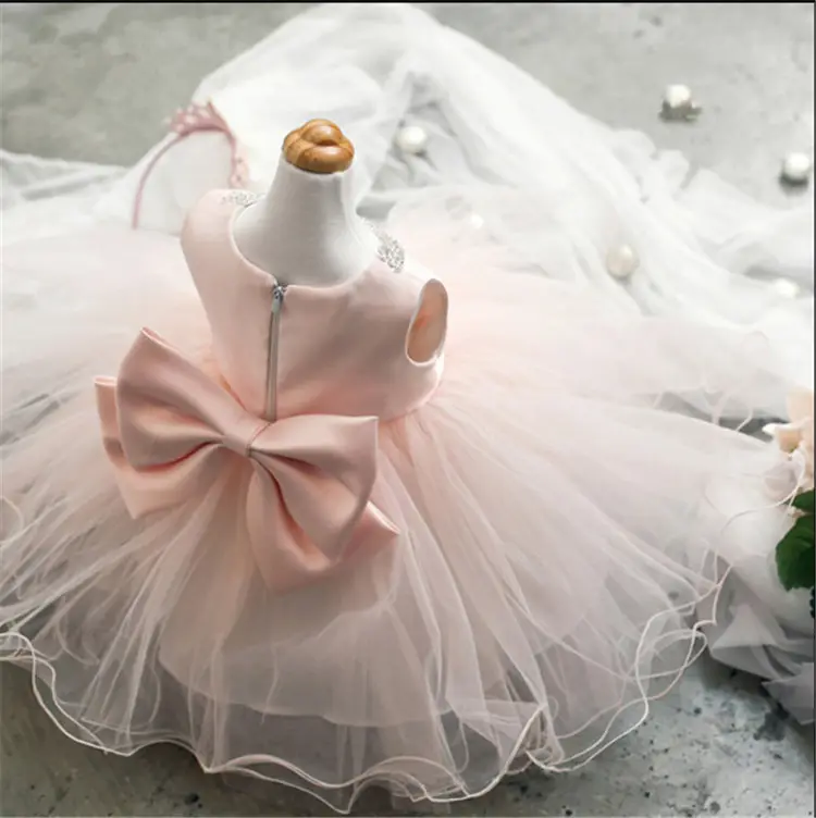 Ivy10414A di Alta qualità della principessa vestito dalla ragazza di fiore tutu di compleanno di cerimonia nuziale abito del partito per le neonate