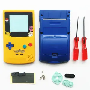 Limited edition and Luminous Video Game Console Case Shell Full Housing for Nintendo Gameboy GBC - multiple colour