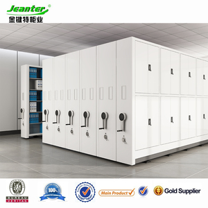 Trượt Cơ Khí Kim Loại Thép Hồ Sơ Tủ Di Động Kệ, Tủ Tập Tin Số Lượng Lớn Với Đường Trượt - Product Image 2