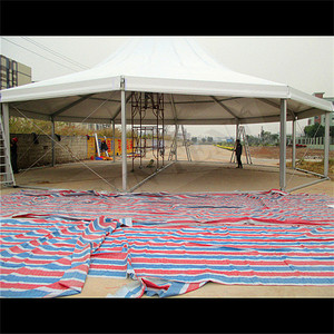 Tente <span class=keywords><strong>cirque</strong></span> multi-côtés, 3x12m, pour camping-car avec cadres en Aluminium robustes, tente hexagonale - Product Image 3