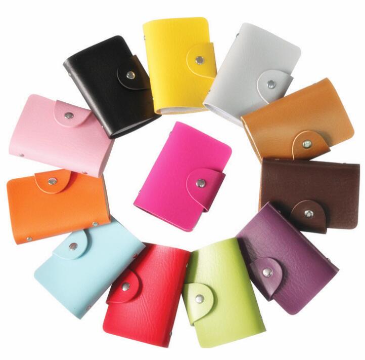 Индивидуальный органайзер для карт, кошелек, футляр, держатели, оригинальный тонкий держатель для 24 карт, футляр для банкомата из искусственной кожи