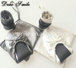 Popolari Ballerine Pieghevoli Comode Primaverili ed Estive <span class=keywords><strong>con</strong></span> Tomaia in PU Colorata, Cinturino Regolabile e Borsa Abbinata – Perfette per Feste - Product Image 3