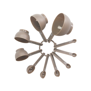 Répertoire du fabricant outils <span class=keywords><strong>de</strong></span> mesure <span class=keywords><strong>de</strong></span> <span class=keywords><strong>cuisine</strong></span> sans BPA ensemble <span class=keywords><strong>de</strong></span> tasses et cuillères à mesurer en PP 10 pièces - Product Image 6