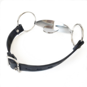 RVS open mond knevel tongtrommel seksslaaf BDSM bondage beperkingen BDSM fetish kleding volwassenenspel seksspeeltjes voor vrouwen mannen - Product Image 4