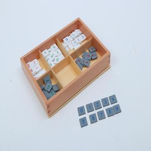 Juego de cuentas educativas para preescolar, materiales matemáticos Montessori, cuentas de tablero - Product Image 4