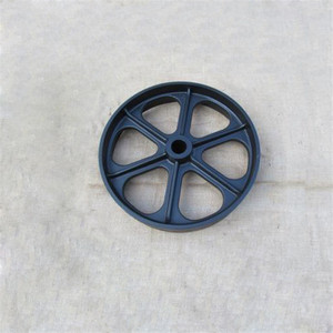 Rueda de hierro fundido de 24 pulgadas de alta calidad de fábrica profesional para cabañas de pastor - Product Image 6