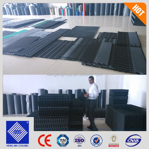 วัสดุบรรจุภัณฑ์แบบบล็อก PVC สำหรับหอระบายความร้อนแบบครอสฟลูมชนิดเบรนท์วูด ประสิทธิภาพการถ่ายเทความร้อนสูง เกรดอุตสาหกรรม - Product Image 5