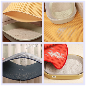 Tappetino <span class=keywords><strong>per</strong></span> <span class=keywords><strong>Lettiera</strong></span> <span class=keywords><strong>per</strong></span> Gatti in EVA Personalizzato a Doppio Strato Lavabile - Product Image 5