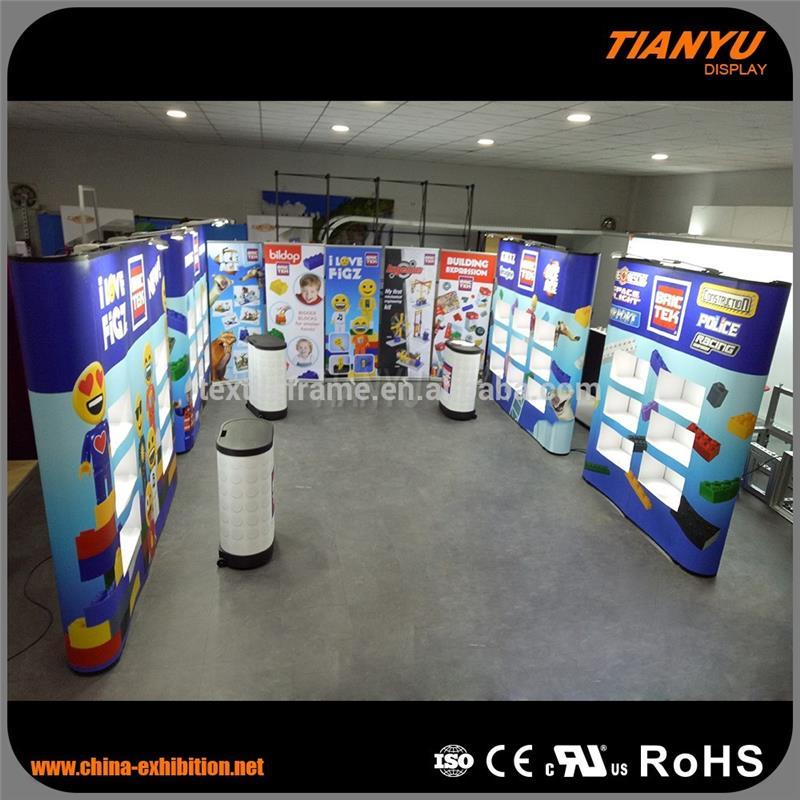 Montage rapide Modulaire Stand D'exposition Présentoir Pour Salon