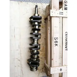 Dizel motor dövme çelik E200B E320 S6K krank 34320-00010 34320-100011