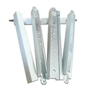 Ceiling Grid Components Type 38*24*3660 Galvanized Steel Ceiling Main T Bars For Gypsum Ceilings