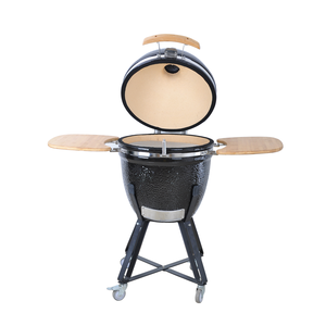 SEB KAMADO 21'' Griglia <span class=keywords><strong>BBQ</strong></span> <span class=keywords><strong>in</strong></span> <span class=keywords><strong>Ghisa</strong></span> Personalizzata, Grande Griglia Affumicatore Nera Kamado per Esterni - Product Image 2