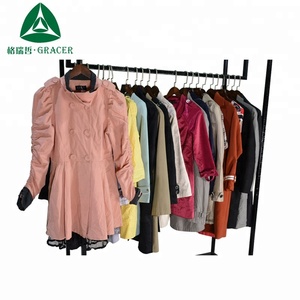 Roupas Usadas Coréia Roupas Usadas Armazém Moda Sobretudo Bulk Second Hand <span class=keywords><strong>Clothes</strong></span> Fornecedor - Product Image 4