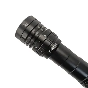 Linterna subacuática impermeable Ip68, 50000 lúmenes, recargable, para buceo - Product Image 1