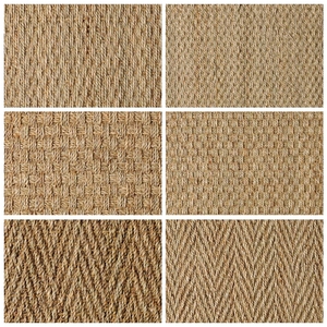 Tapis en herbe de mer tissé en fibre naturelle, rouleau de tapis en herbe de mer pour la décoration de la maison, de l'hôtel, du complexe hôtelier, du restaurant - Product Image 2