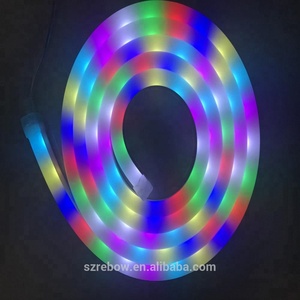 Thay Đổi Màu 5V 12V 24V RGB Kỹ Thuật Số DMX Led Flex Rope Đèn Neon - Product Image 5