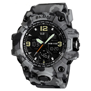 Montre de sport personnalisée <span class=keywords><strong>SKMEI</strong></span> 1155, étanche à 50 mètres, montre numérique pour homme - Product Image 3