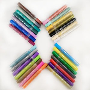 Pluma de pintura acrílica personalizada a base de agua, Pluma de 3mm para tela de cerámica - Product Image 1