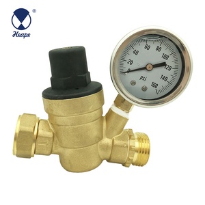 HEAPE kurşunsuz su basıncı azaltıcı vana pirinç basınç göstergesi - Product Image 3