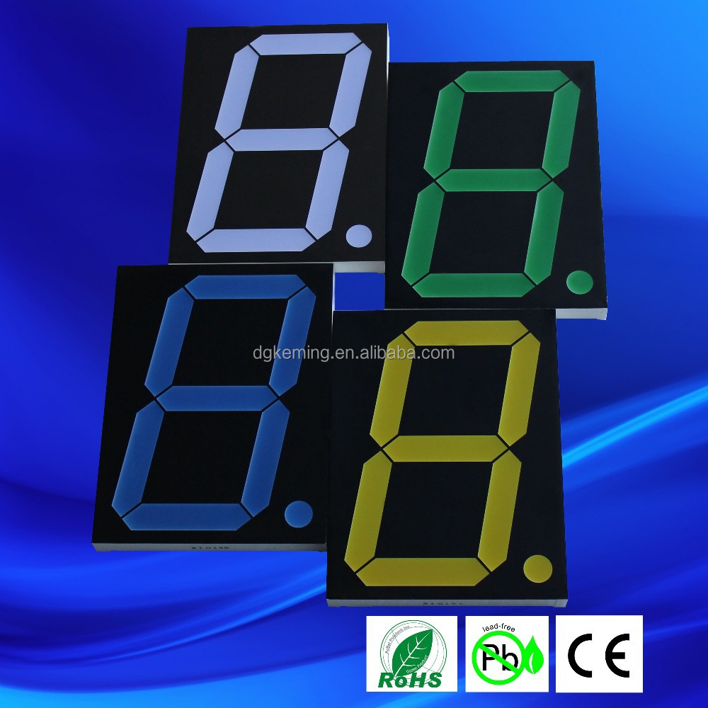 8 Inch Large Outdoor 1 Digit 8 Inch Big 7 Segment Led