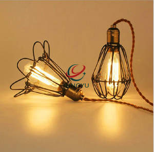Retro Modern Craftsman Traditional Rustic European Iron Wire Industrial <strong>Metal</strong> Handmade Customized Size Pendant <strong>Lamp</strong> Light <strong>Shade</strong> - Product Image 6