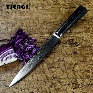 <span class=keywords><strong>Couteau</strong></span> <span class=keywords><strong>santoku</strong></span> damas 5 pouces <span class=keywords><strong>couteau</strong></span> yangjiang - Product Image 5
