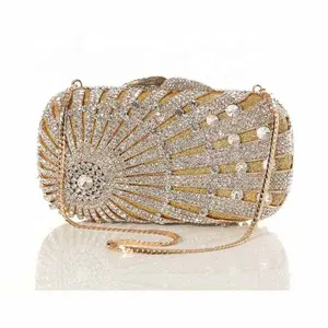 Beautiful Hot Sale rhinestone purse handmade bag crystal