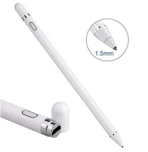 Caneta stylus de toque para ipad, iphone, samsung e tablets, caneta de desenho e escrita à mão