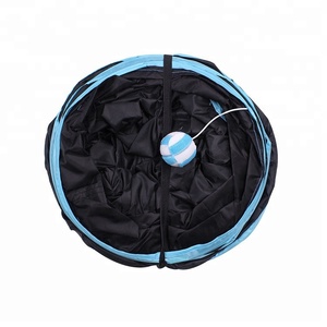 Amazon Hot Sale 3 way cat tunnel folding pet toy for cat tunnel with ball toy pup rabbit - Product Image 6