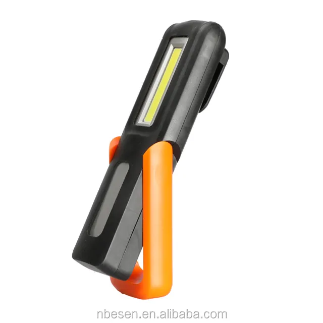 3W Powerful Cob Led Work Light Foldable Hook And Strong Magnet
