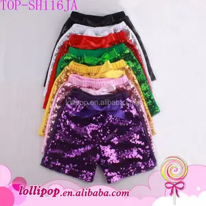 Paillettes Shorts Bambini Boutique Delle Ragazze Del Bambino Bicchierini Delle Mutandine Multi-colore Lucido Harem di Paillettes Scintillanti Bicchierini Per I Bambini