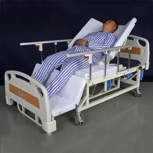 Thuiszorg patiënt <span class=keywords><strong>trolley</strong></span> handleiding 3 krukken goedkope ziekenhuis bed - Product Image 1