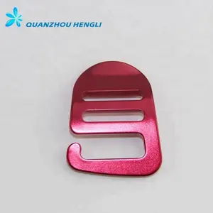 OEM ODM 20 Mét Kim Loại G Móc Thang Trượt Khóa Cho Dây Đeo Webbing