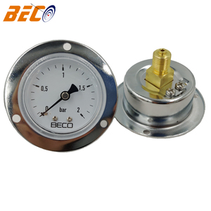 बेको पैनल माउंट शॉकप्रूफ दबाव गेज, 40 मिमी दबाव गेज मैनोमीटर - Product Image 1