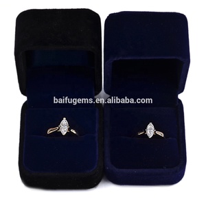 <span class=keywords><strong>Bague</strong></span> de mariage pour femmes, 1 karaté, couleur, diamant, motorisée, <span class=keywords><strong>or</strong></span> 14K, vente en gros - Product Image 4
