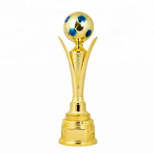 New product excellent quality plastic materials soccer and football trophy cup