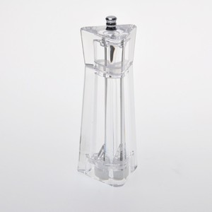 Moulin à poivre noir en céramique triangle élégant de 8 "avec poignées - Product Image 4