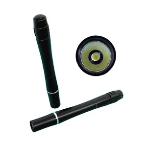 Factory Wholesale Promotional Medical Using Led Pen Torch Light with Clip in 2xAAA Batteries