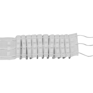 <strong>Curtain</strong> Header Slide Pencil Pleat Tape <strong>for</strong> <strong>Curtain</strong> <strong>Weights</strong> 75mm Width Wave <strong>Curtain</strong> Tape Polyester - Product Image 1