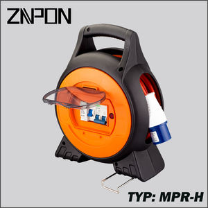 15 मीटर 3 रास्ता यूक एक्सटेंशन लीड केबल रील रोलर किट आरसीडी और यूएसबी पोर्ट के साथ - Product Image 5