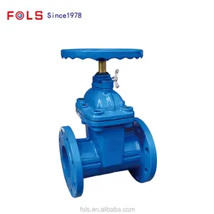 Válvula elástica de selo do nbr da estrutura flange dn250