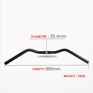 Bike 25.4/31.8 Cycle Ladies Road Protaper Handle Bar Retro Vintage Bend Bicycle <strong>Resting</strong> <strong>Handlebar</strong> Aluminum Alloy 501 - 600mm Mb - Product Image 5
